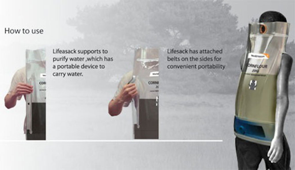 Saved by the Life Sack Design Indaba