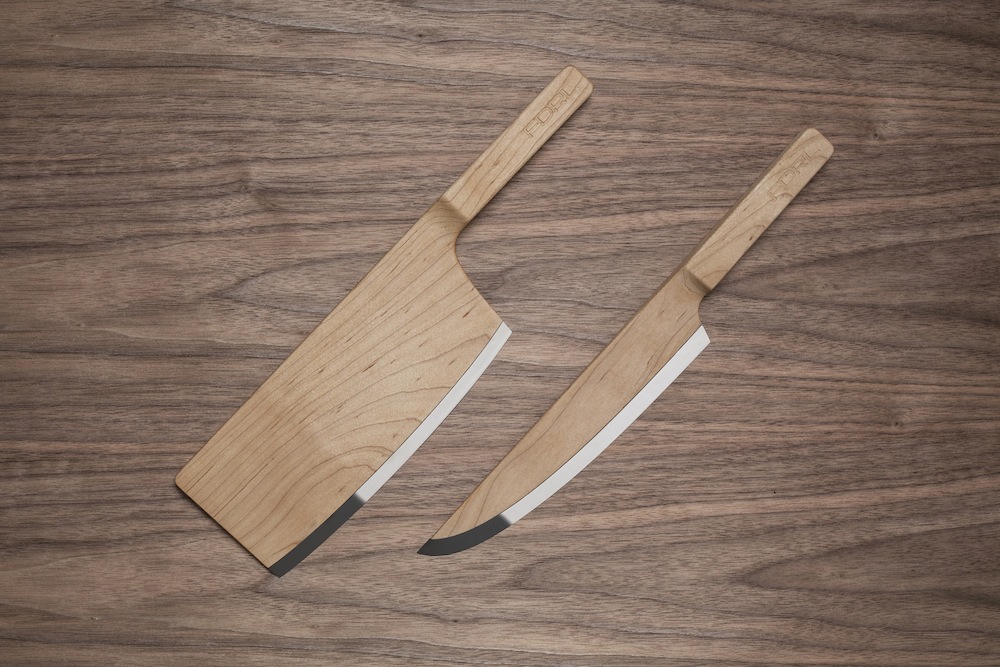 Ian Murchison's Maple knives set.