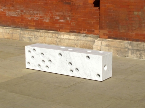 Western Facade bench by BarberOsgerby