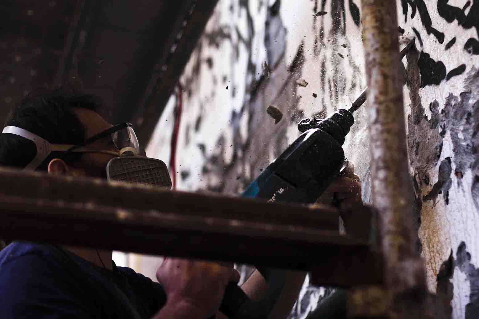 Blowing up walls for the sake of art Design Indaba