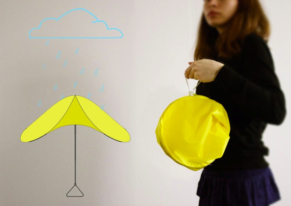 The unbreakable Drop umbrella Design Indaba