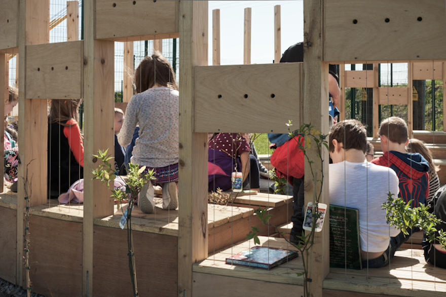 Outdoor classroom grows as students learn Design Indaba