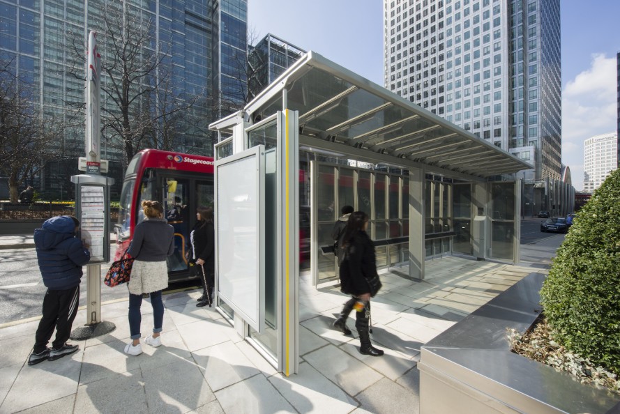The UK’s first transparent solar bus shelter Design Indaba
