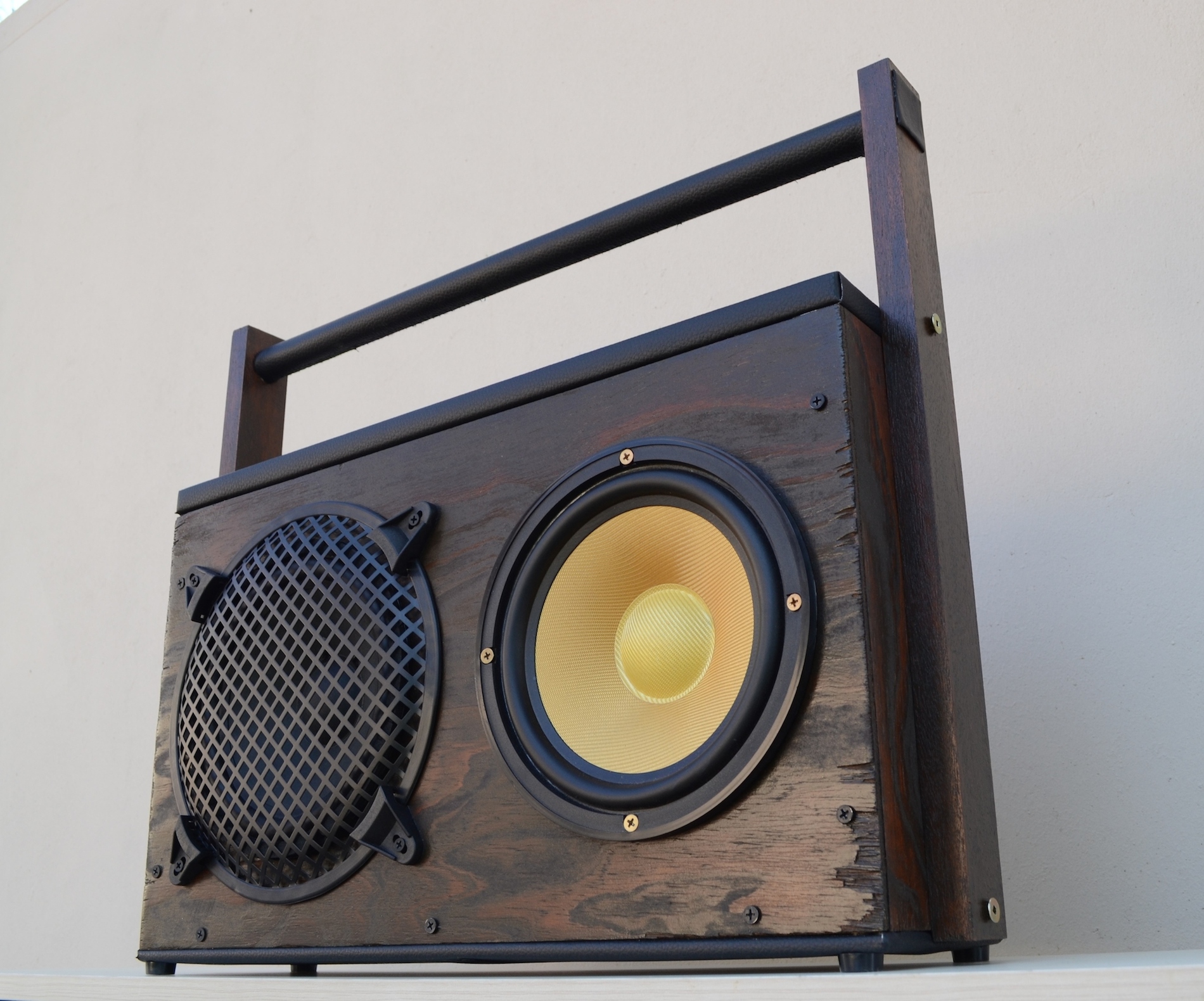 Tshepo Sedumo’s handmade portable boomboxes Design Indaba