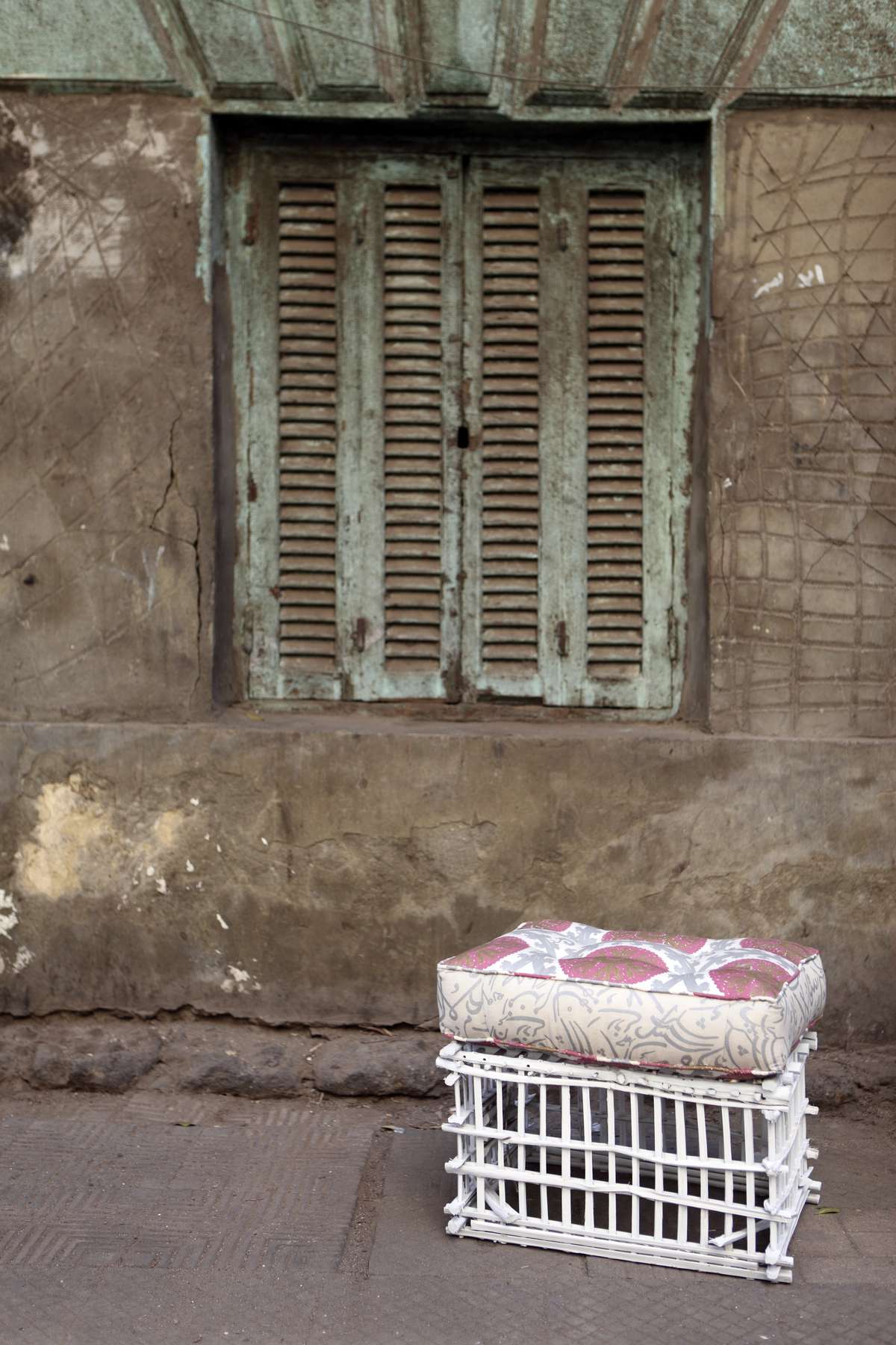 1001 Cairo street chairs and the particular charm of imperfection