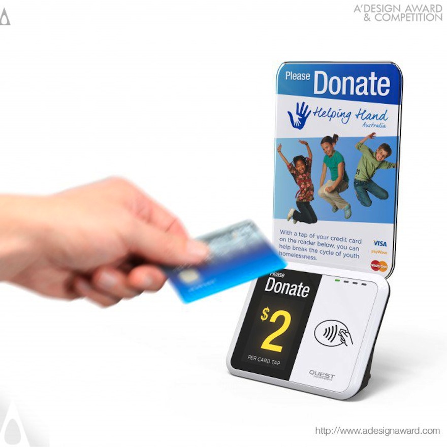 Donation Point Tap Cashless Donation Acceptor by Jan Mason