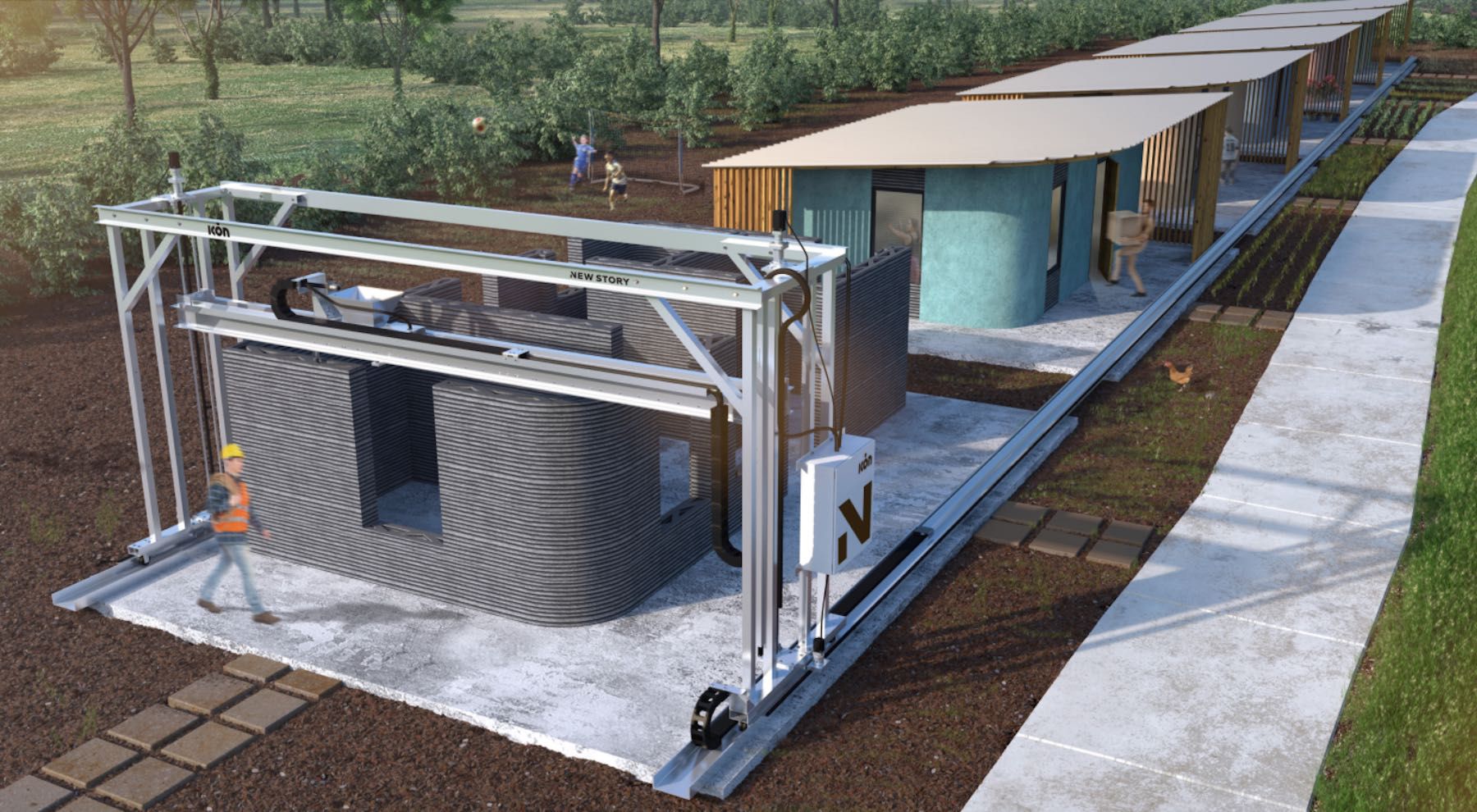 3d printed homes