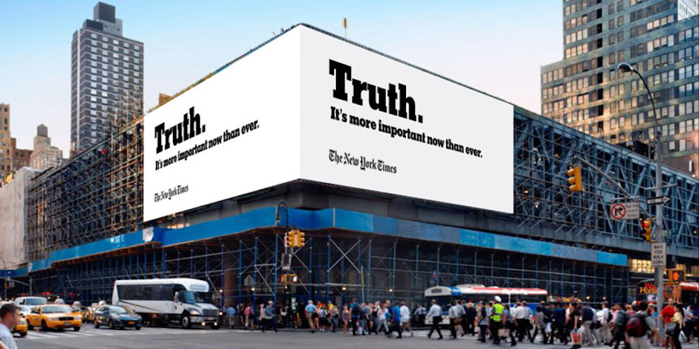 Droga5 New York Times Campaign