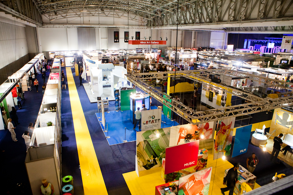 Design Indaba Expo 2013 aerial view