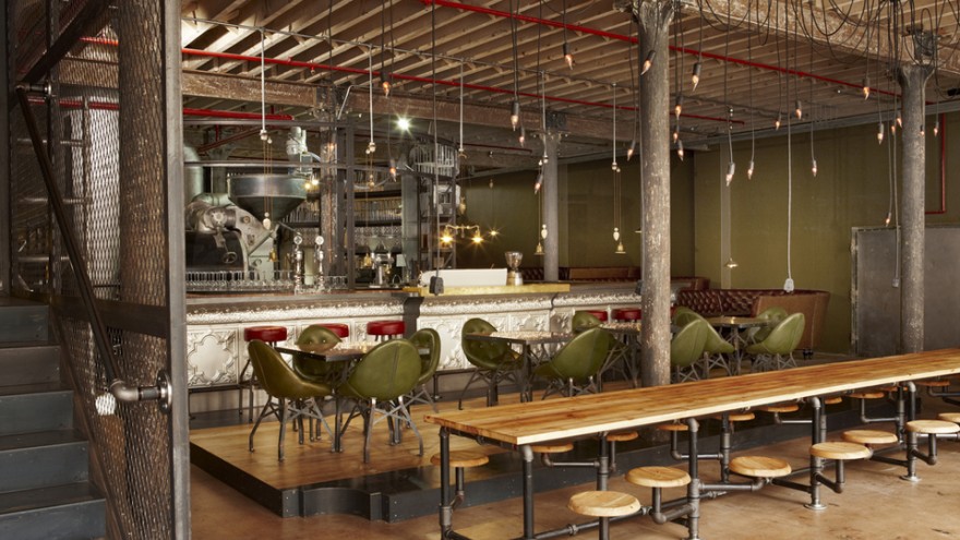 Steampunk inspired interior by Haldane Martin