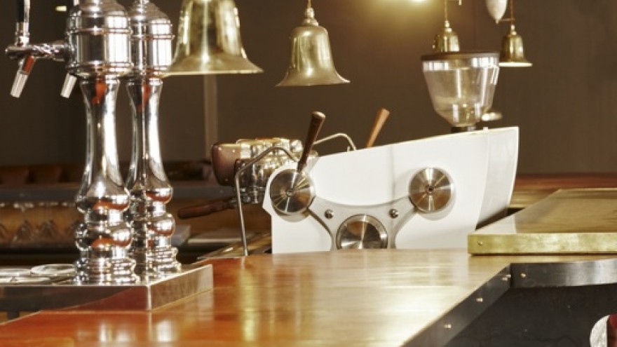 Steampunk inspired interior by Haldane Martin