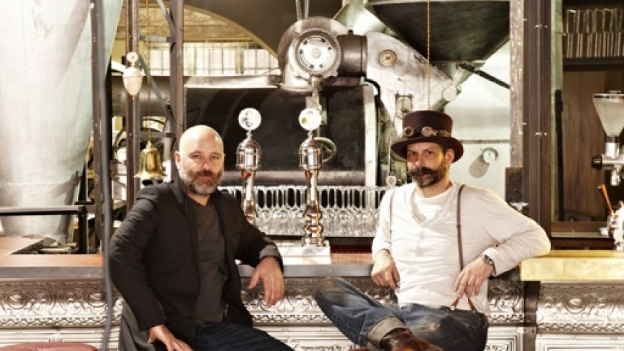 Steampunk inspired interior by Haldane Martin