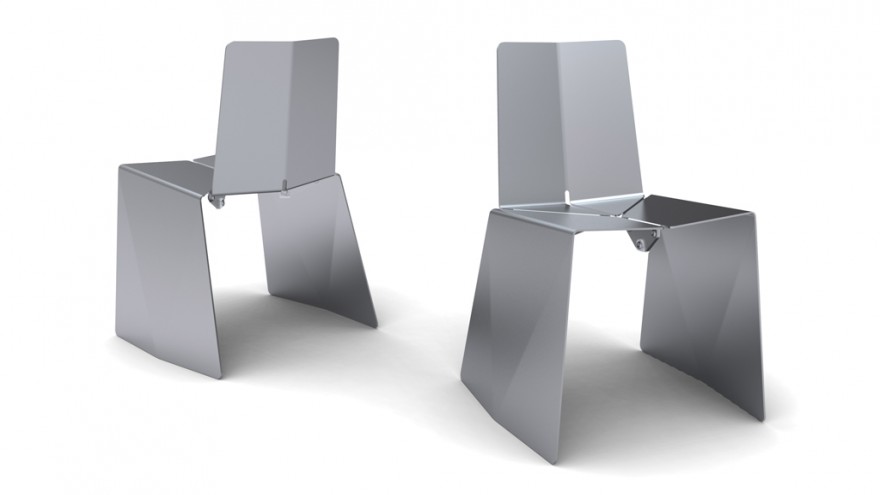 Tripart chair for Quinze & Milan. Courtesy of Jens Martin Skibsted / KiBiSi.