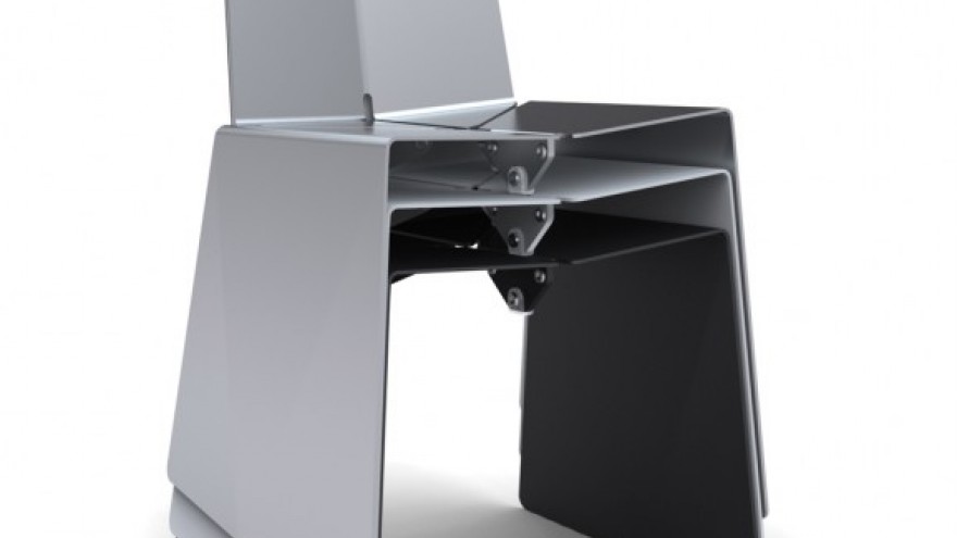 Tripart chair for Quinze & Milan. Courtesy of Jens Martin Skibsted / KiBiSi.