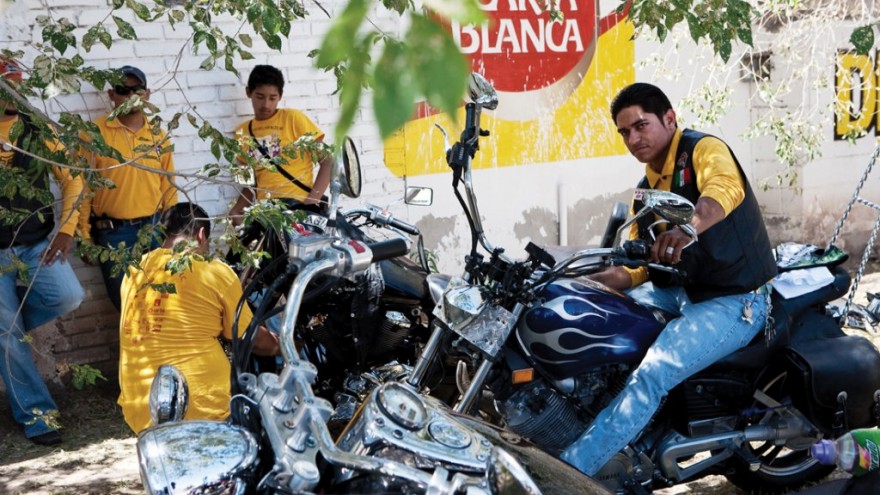 Bikers from Cuidad Juárez unite to make a stance against crime, violence and dru