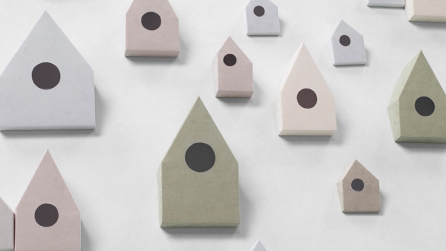 Non-slip birdhouse by Nendo. Photo: Hiroshi Iwasaki.  