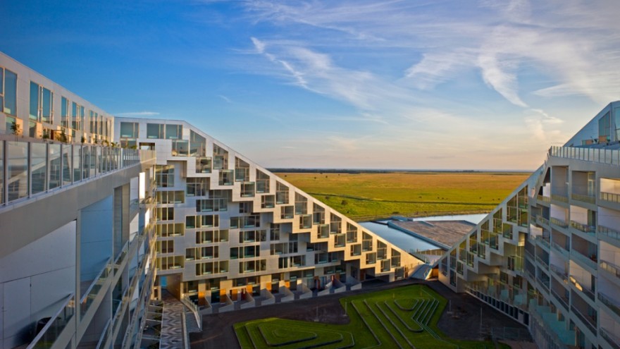 8 House by BIG Architects. Photo: Jens Lindhe. 