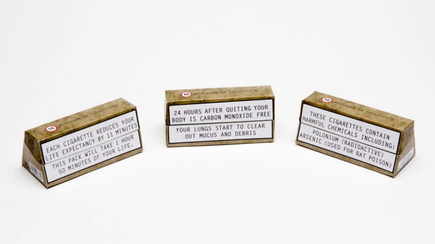 Plain Cigarette Packaging by Jennifer Noon and Sarah Shaw.