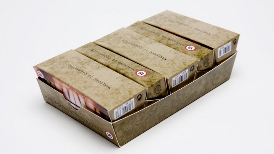 Plain Cigarette Packaging by Jennifer Noon and Sarah Shaw.