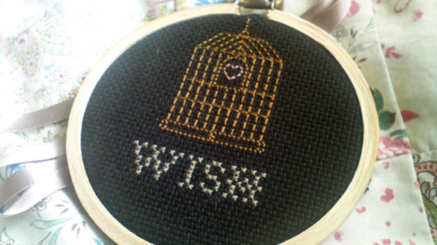 Cross Stitch by Lauren Fowler. 