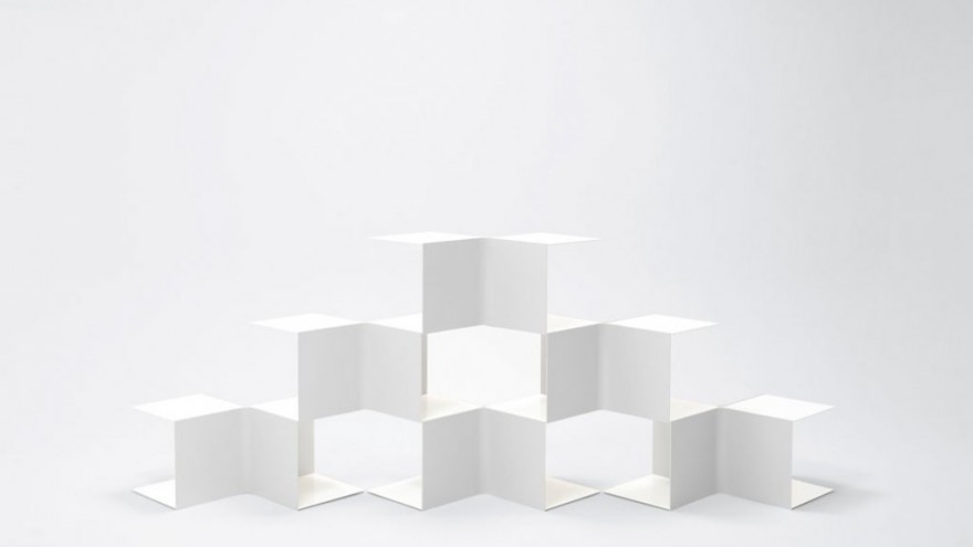 Dancing Squares by Nendo. Photos: Masayuki Hayashi. 