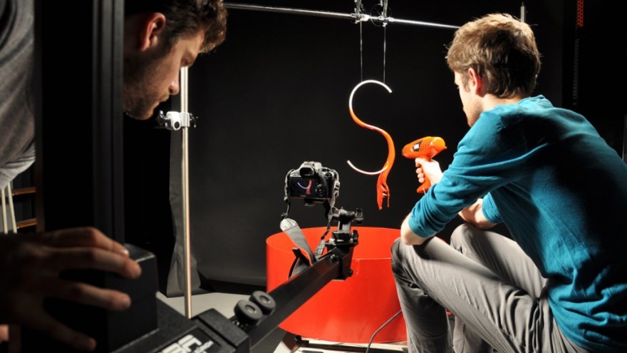 Dip in Space. Photo: Rob van Leijsen & Mathieu Guilbaud. 