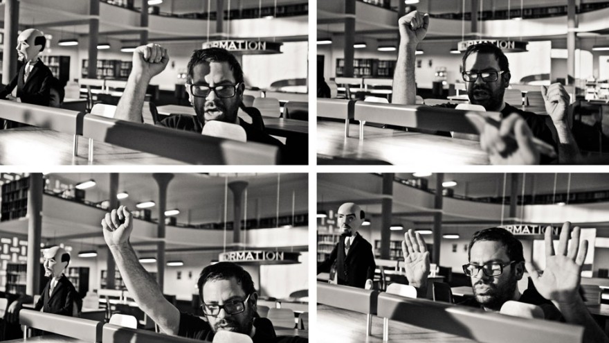Scenes from Baby Marx by Pedro Reyes. 