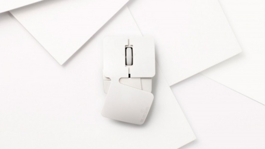 Kasane mouse by Nendo. Photo: Hiroshi Iwasaki. 