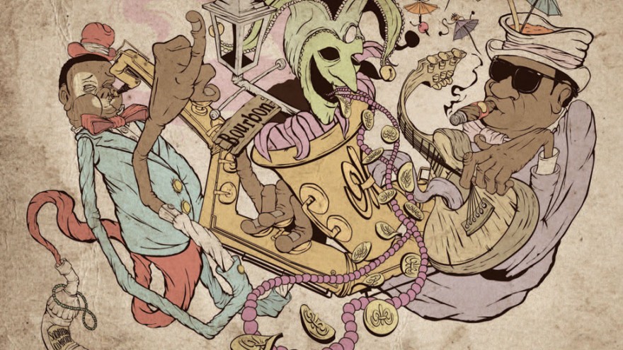 The Spirit of Mardi Gras  - Byron Graper. 