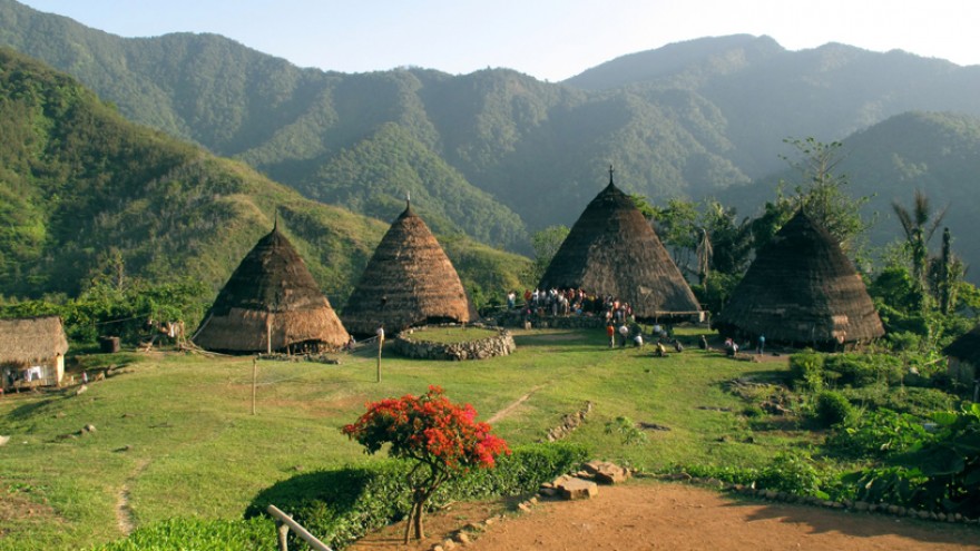 Preservation of the Mbaru Niang by Rumah Asuh/Yori Antar, Tangerang, Indonesia. 