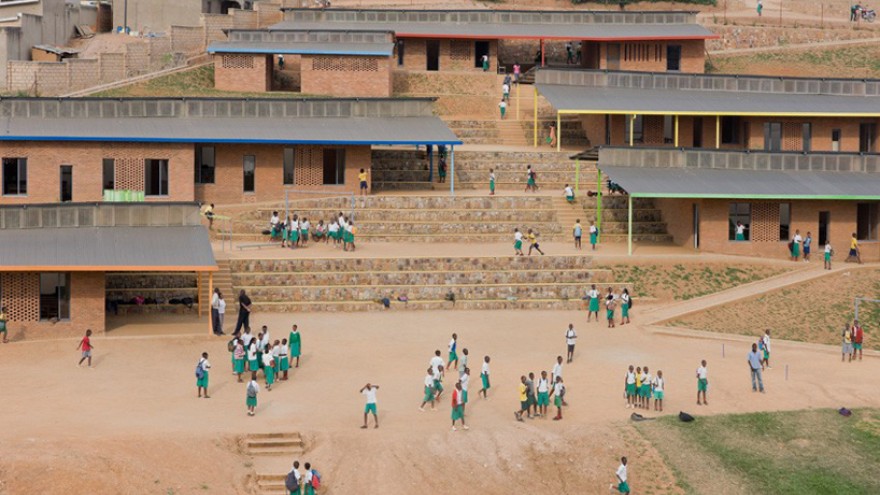 Umubano Primary School by MASS Design Group, Kigali, Rwanda.