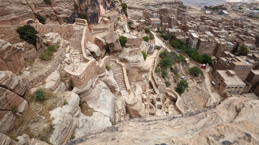 Thula Fort Restoration by Abdullah Al-Hadrami, Thula, Yemen. 