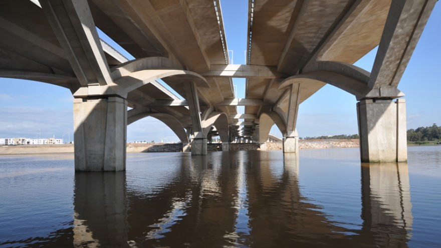 Hassan II Bridge by Marc Mimran Architecture, Rabat, Morrocco.