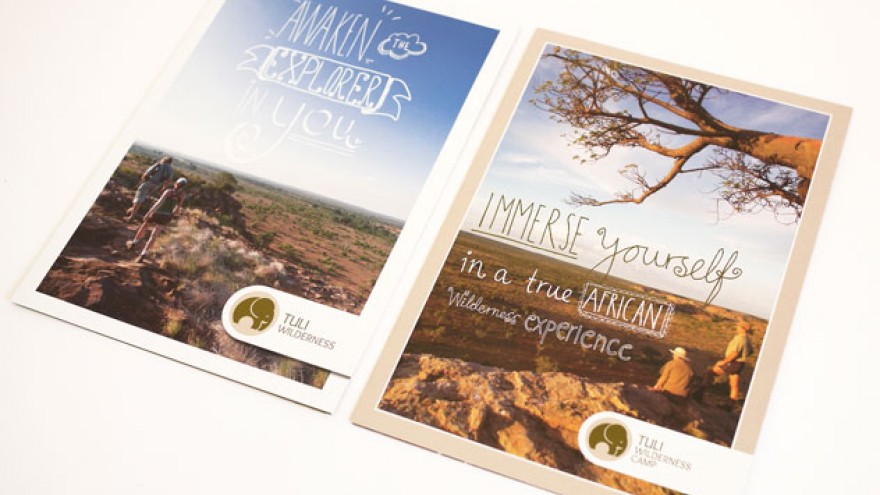 Tuli Wilderness Camp brochure by K&i. 