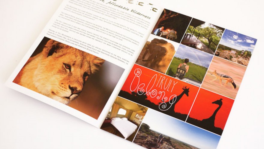 Tuli Wilderness Camp brochure by K&i. 