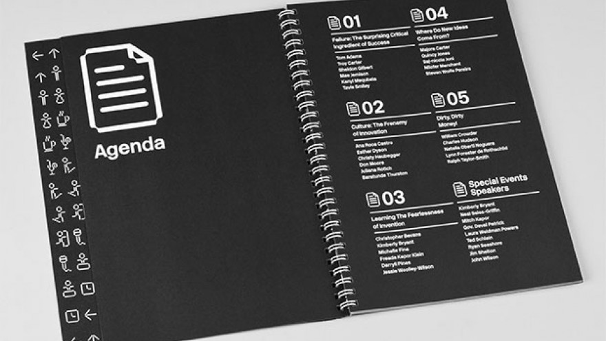 Platform identity, Summit programme by Eddie Opara. 