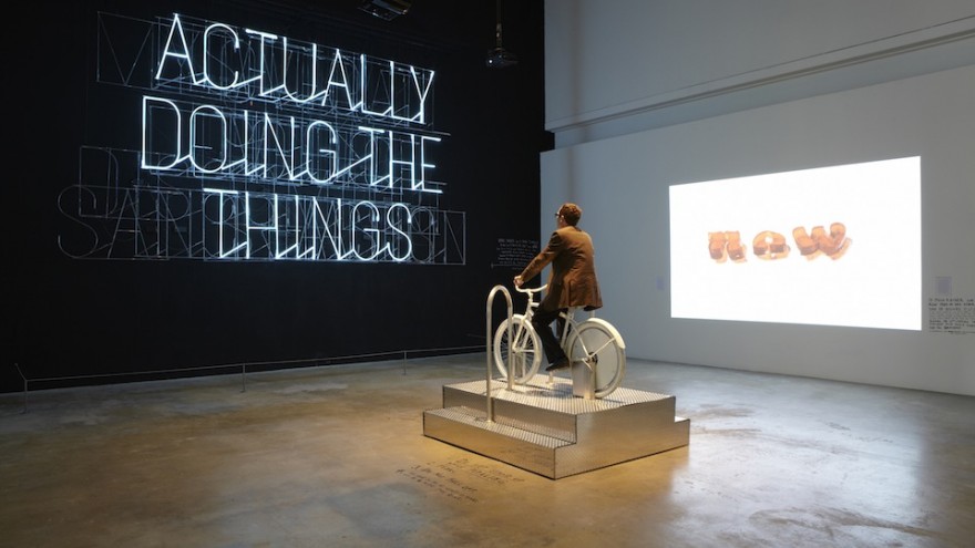 The Happy Show exhibition by Stefan Sagmeister. 