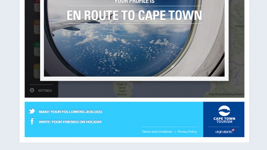 My Cape Town Holiday digital campaign by Ogilvy & Mather. 