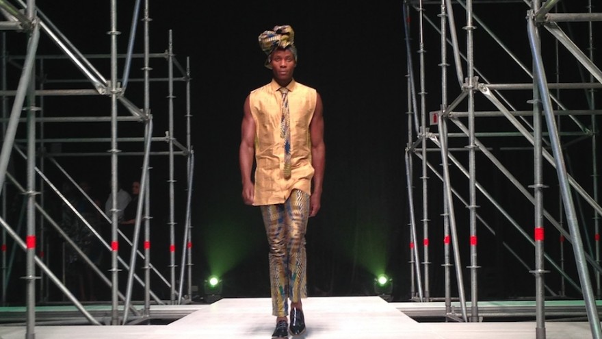 David Tlale at Design Indaba Expo 2014. 