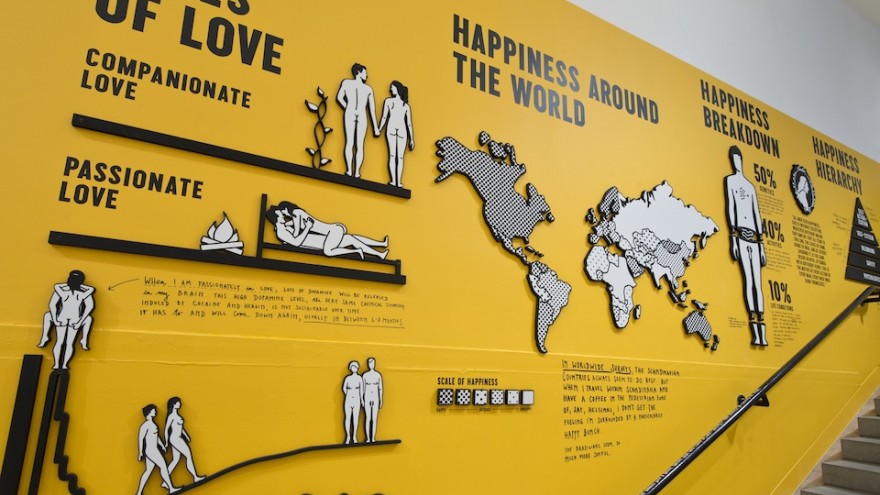 The Happy Show by Stefan Sagmeister. 