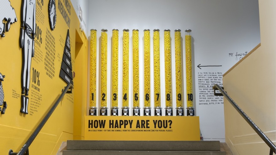 The Happy Show by Stefan Sagmeister. 