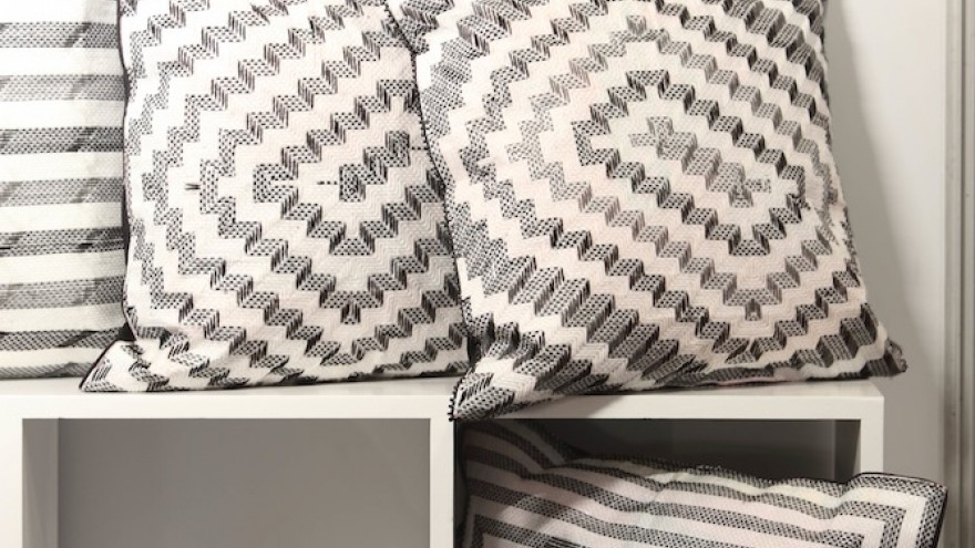 Black and white scatter cushions by Africa! Ignite. 