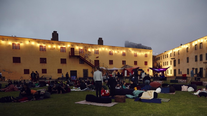 Design Indaba FilmFest alfresco cinema at The Castle of Good Hope