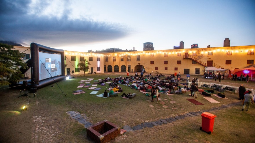 Design Indaba FilmFest alfresco cinema at The Castle of Good Hope