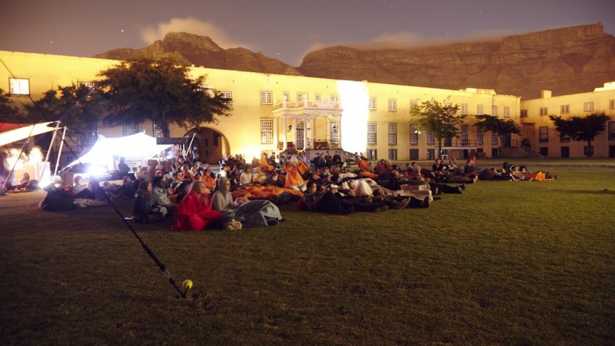 Design Indaba FilmFest alfresco cinema at The Castle of Good Hope