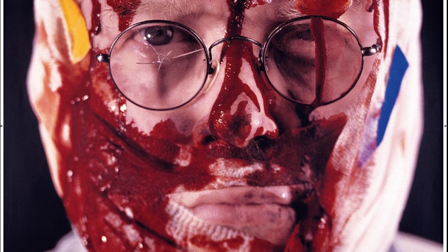 Rudi Fuchs poster by Anthon Beeke for KunstRAI. 