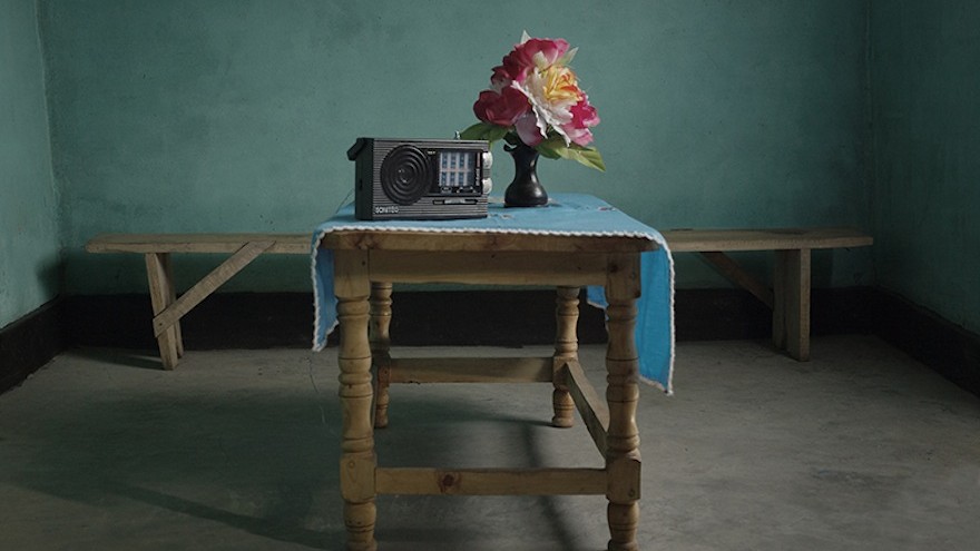Twenty years after the genocide in Rwanda, during which almost one million Tutsis and moderate Hutus were murdered, photographer Anoek Steketee and journalist and filmmaker Eefje Blankevoort present Love Radio – Episodes of love and hate, a multimedia project about the complex process of reconciliation, based on a popular radio soap. Image: Stekeete and Blankevoort.