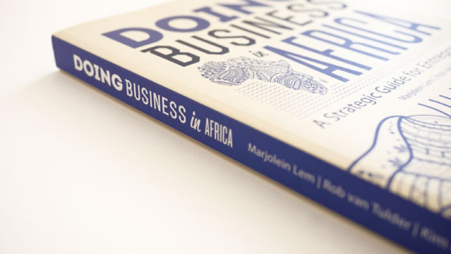 "Doing Business in Africa" cover design by K&i. 