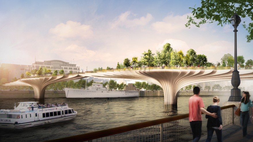 Garden Bridge by Thomas Heatherwick. 