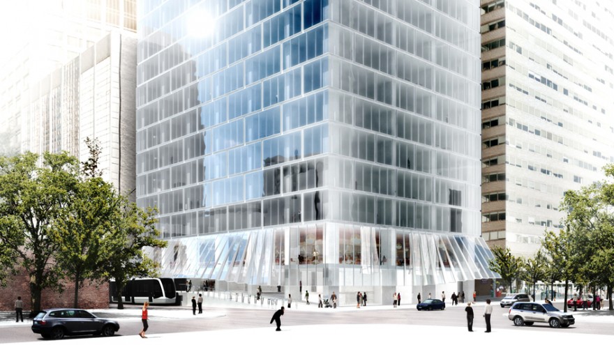 Telus Sky by Bjarke Ingels. 